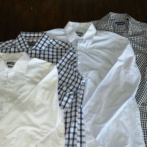 Men’s slim fit dress shirts-4